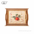 Wholesale Promotional Natural Bamboo Fruit Serving Tray for Party
